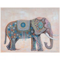Canvas Painting Pal Elephant  021640 100x3,5x76cm Multi