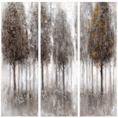 Canvas Painting Bossen 021063 90x3x90cm Multi