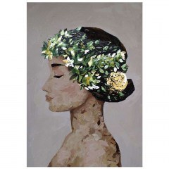 Πίνακας Καμβάς Spring Lady 3 020667 60x3,5x80cm Multi