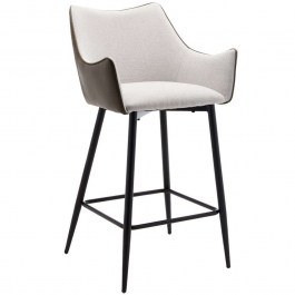 Bar Stool Malone 26-0020 38x51x96cm Beige-Olive BEIGE