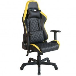 Gaming Office Chair Ranger 25-0708 52x74x125/138cm Black-Yellow YELLOW-BLACK