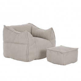 Armchair Sponge With Stool (Set 2pcs) 01-3386 95x102x73 Elephant ELEPHANT