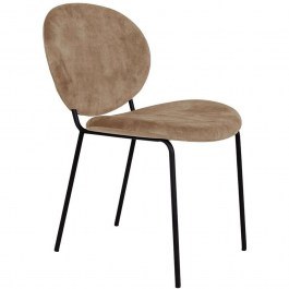 Καρέκλα Beetle 03-0908 60,5x54x84,5cm Brown BROWN