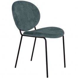 Chair Beetle 03-0909 60,5x54x84,5cm Water Green GREEN