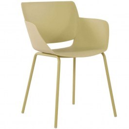 Πολυθρόνα Sedia 27-0215 58x52x79,5cm Yellow YELLOW