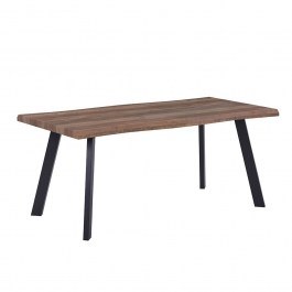 Table Brick-Urban 02-0358 180x90x75 Walnut WALNUT-BLACK