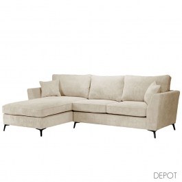 Καναπές Boel Αριστερή Γωνία 71-0126 280x170x92cm Beige BEIGE