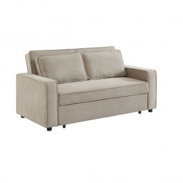 Sofa Bed Cubo 70-0355 Three-Seater 172x90x89cm Latte LATTE