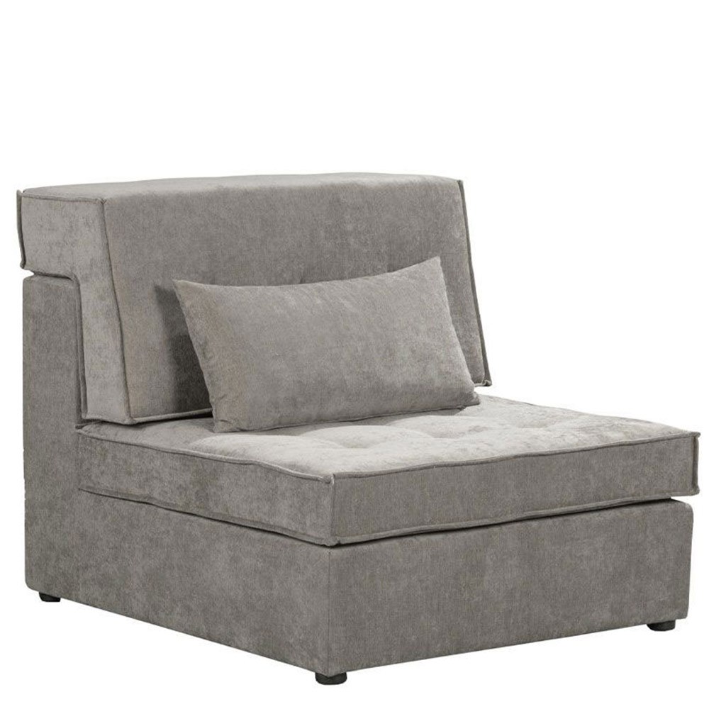 Πολυθρόνα — 90 × 101 × 83 cm — Ύφασμα · Liberta · GREY · Κωδικός designdrops-2333096