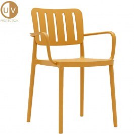 Καρέκλα Milano 27-0246 53x58x81.5cm Yellow YELLOW