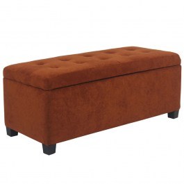 Tip Stool With Storage 16-0813 102x42x40 Terracotta TERRACOTTA