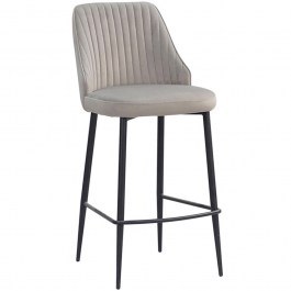 Bar Stool King 26-0057 44x53x95 Beige-Black BEIGE