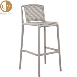 Bar Stool Polly 26-0084 42x50x100.5 Light Grey LIGHT GREY