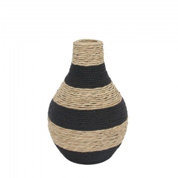Βάζο Nubia 032076 29x29x43cm Natural-Black