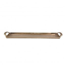 Διακοσμητικός Δίσκος Adoro 017617 61x16x4cm Gold GOLD