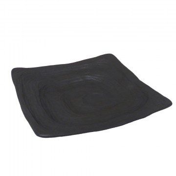 Διακοσμητικός Δίσκος Artiom 032490 35x35x5cm Black