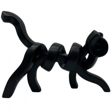 Decorative Cat Belma 031112 30x8x22cm Black
