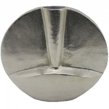 Vase Kalia 029010 35x10x35cm Nickel
