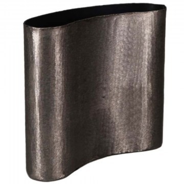 Βάζο Margo 018418 29x10x29cm Smoke Black
