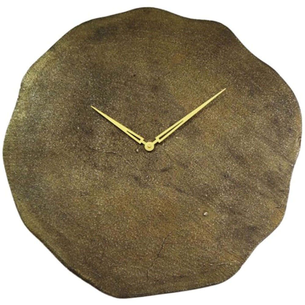 Ρολόι Τοίχου Onda 027841 47x1x47cm Antique Brass