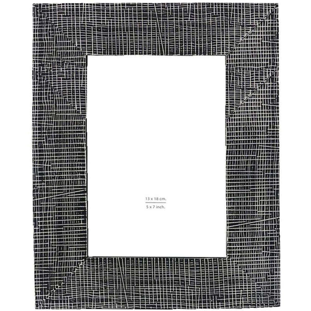 Κορνίζα Olaf 031124 13x18cm Black-White