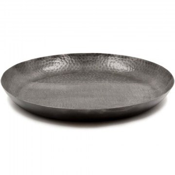 Διακοσμητικός Δίσκος Fade 013756 44x44x5cm Black
