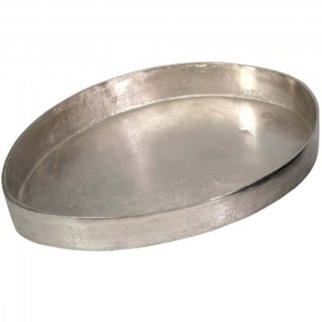 Decorative Tray Glaz 022445 48x30x6cm Silver