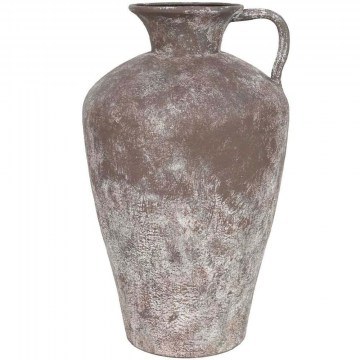 Βάζο Diros 031651 25x25x42cm Brown-White