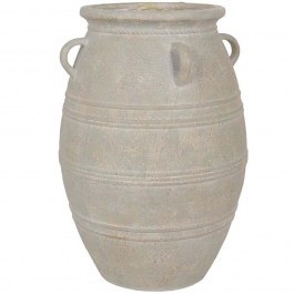 Plant Pot Milos 031616 37x37x55cm Beige BEIGE