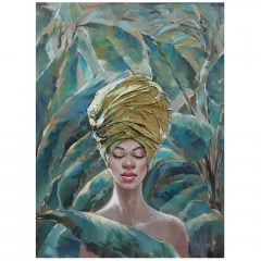 Canvas Painting Hide 015120 76x4x100cm Multi