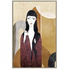 Πίνακας Καμβάς Japanese Beauty 029731 83x4x123cm Multi