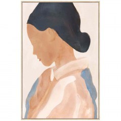 Canvas Painting Thinking 031440 80x4x120cm Multi