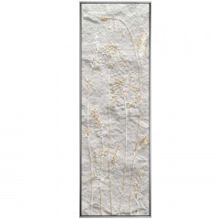 Πίνακας Καμβάς Breath Of Art 030514 40x4x120cm White-Gold