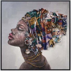 Canvas Painting Geima 022853 82x5x82cm Multi