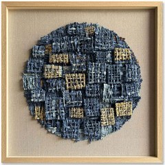 Πίνακας Azure World 030454 80x4x80cm Multi