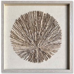 Πίνακας Pure Earth 030450 60x4x60cm Natural-Beige