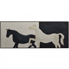 Canvas Painting Power Of Freedom 030072 180x4x70cm Beige-Black