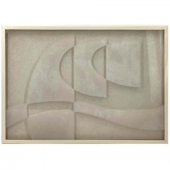 Painting Airy Shadows 029830 70x3x50cm Beige