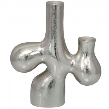 Κηροπήγιο Brontie 032496 27x8x31cm Silver