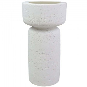 Κηροπήγιο Inger 029666 11x11x21cm White