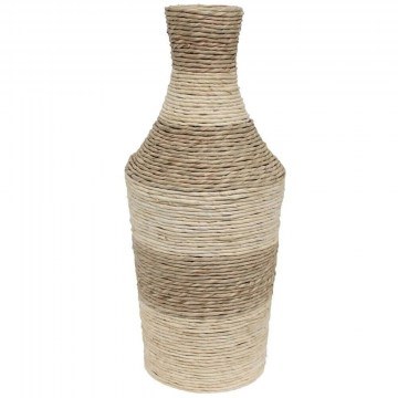 Βάζο Sikinos 032070 25x25x63cm Natural-Beige