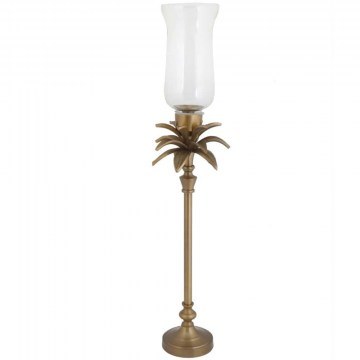 Κηροπήγιο Anania 020948 14x14x79cm Bronze