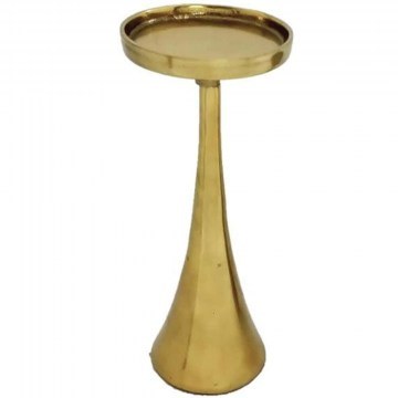 Candlestick Con 027039 14x14x30,5cm Gold