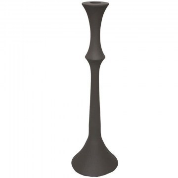 Candlestick Finton 032542 11x11x38cm Taupe
