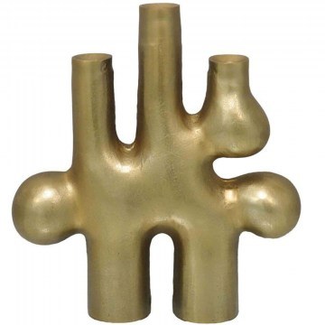 Κηροπήγιο Brontie 032497 38x9x42cm Gold