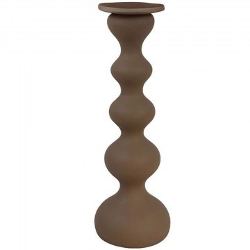 Κηροπήγιο Mince 033298 12x12x36,5cm Brown