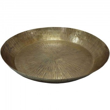 Decorative Tray Erdus 027071 46x46x7cm Gold