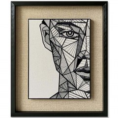 Κάδρο Optican Geometry 030465 60x4x70cm Multi