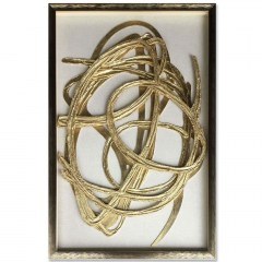 Κάδρο Wild Soul 030462 60x4x90cm White-Gold