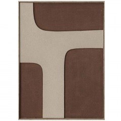 Κάδρο Meadow 033165 60x3,2x80cm Brown-Beige